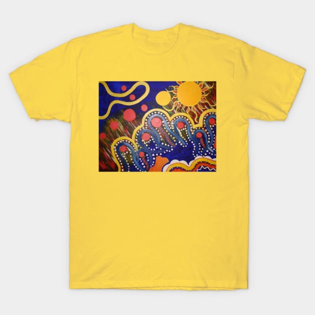 The Age of Aquarius T-Shirt by Ms. Clemmons Art